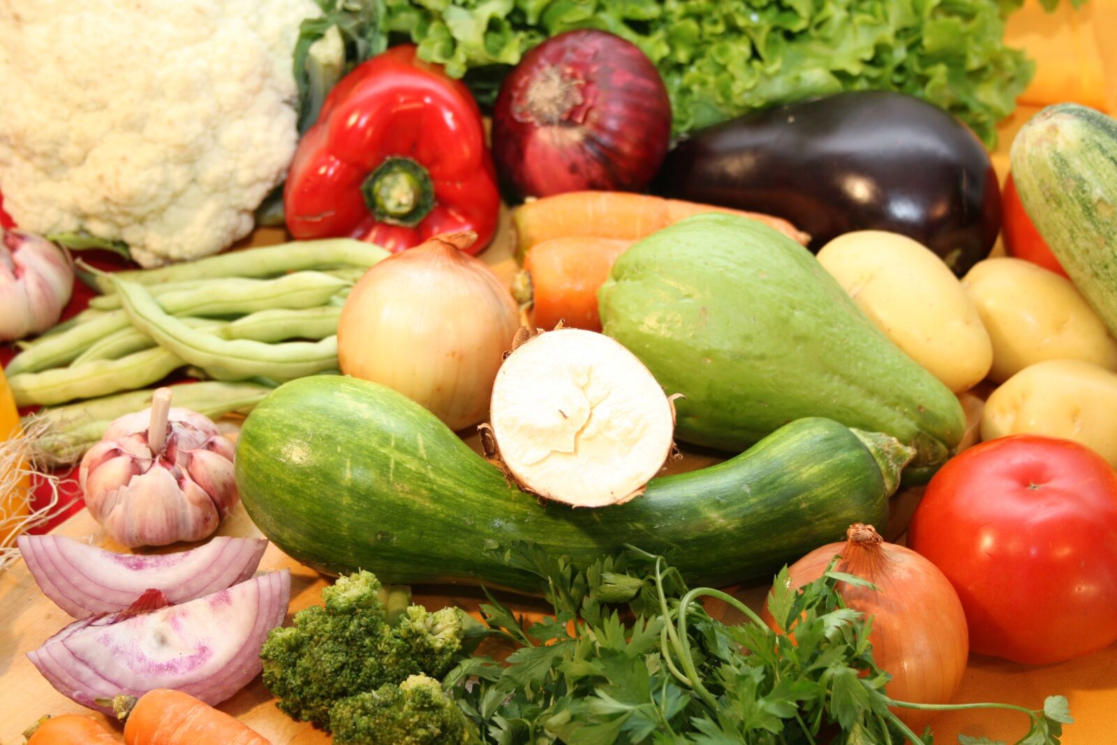 Canon EOS 30D sample photo. Vegetables, food, healthy photography