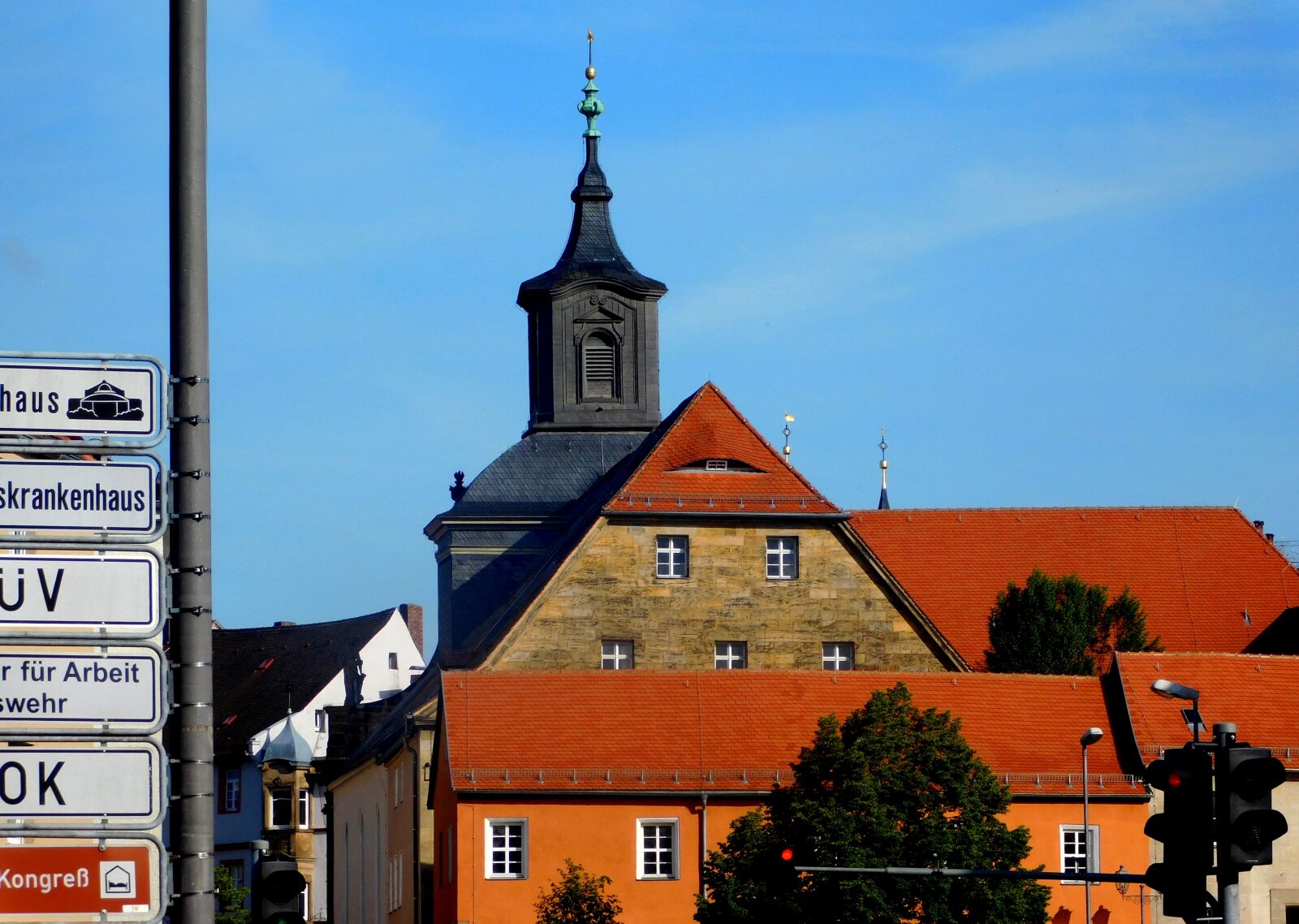 Nikon Coolpix L840 sample photo. City view, steeple, hospital photography