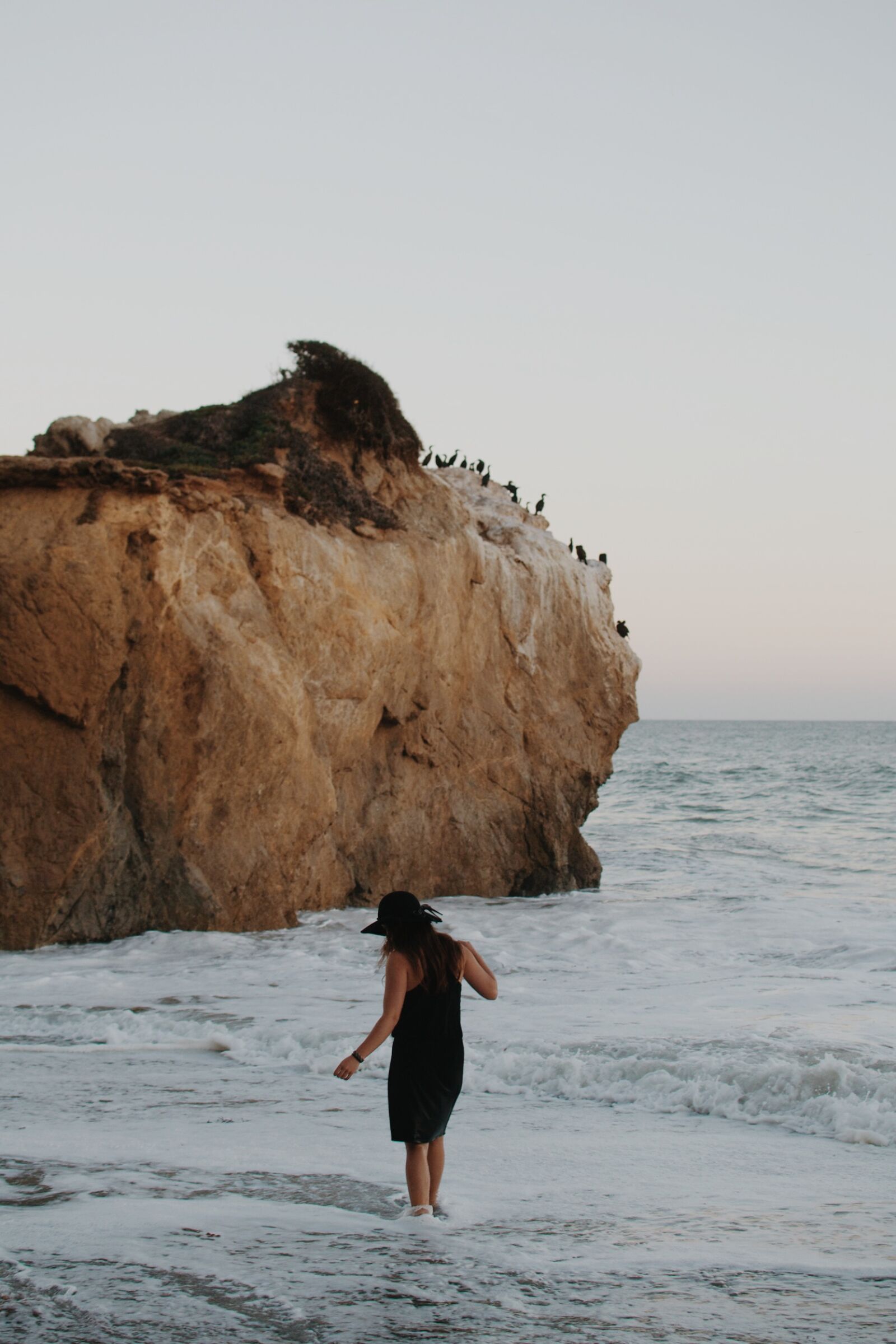 Nikon D3100 sample photo. Beach, cliffs, summer, water photography