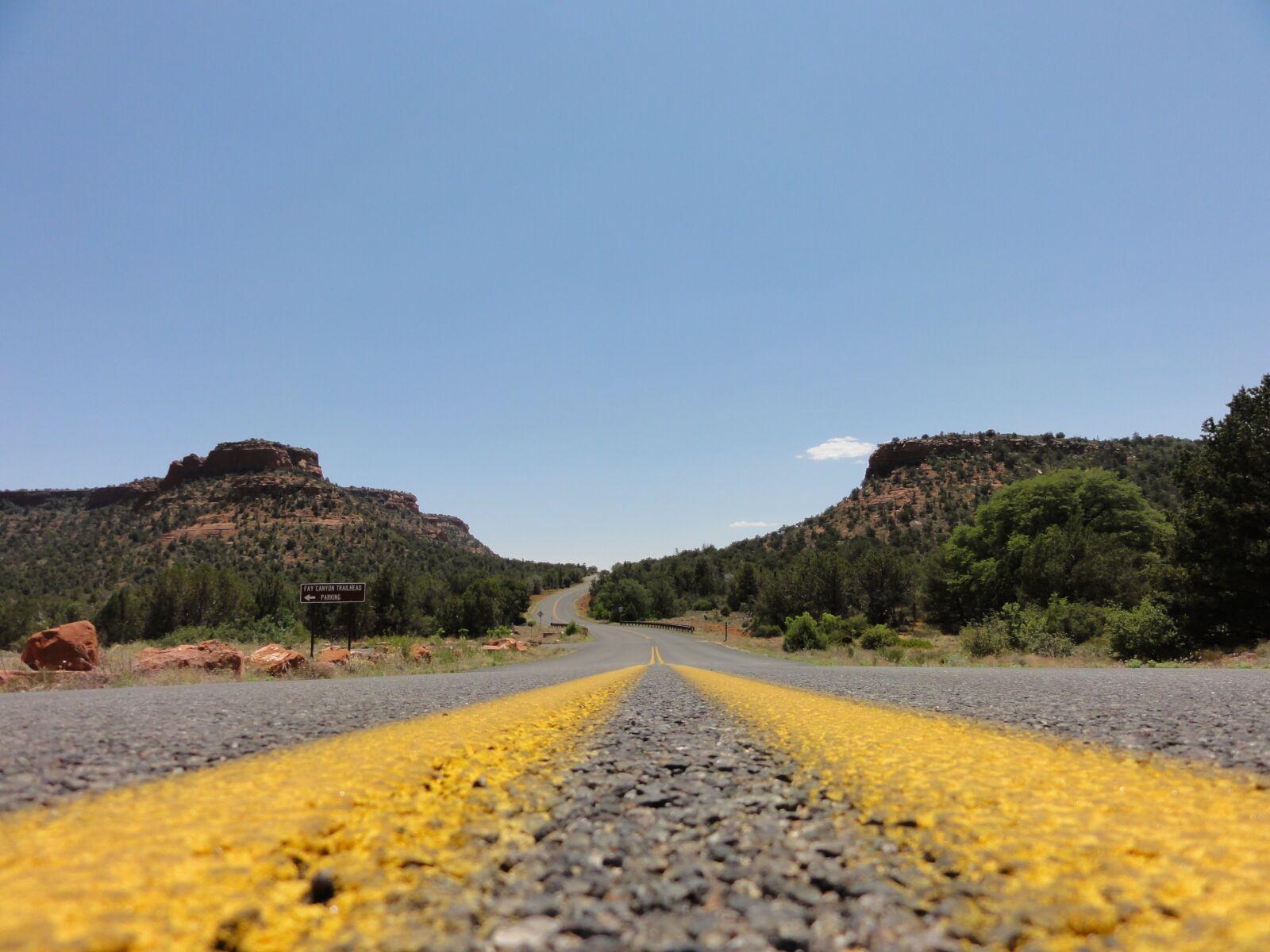 Sony DSC-HX5V sample photo. Road, america, usa photography
