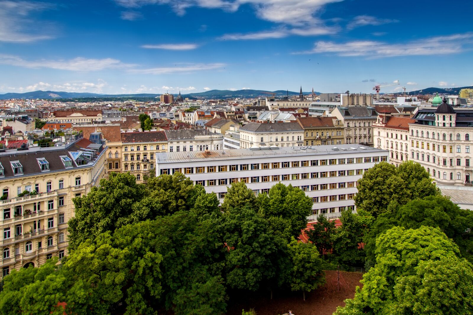 Canon EOS 600D (Rebel EOS T3i / EOS Kiss X5) sample photo. Vienna, panorama, downtown photography