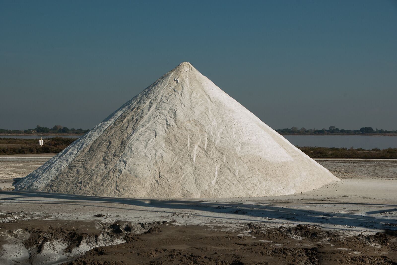 Pentax K10D sample photo. Camargue, acute dead, salt photography