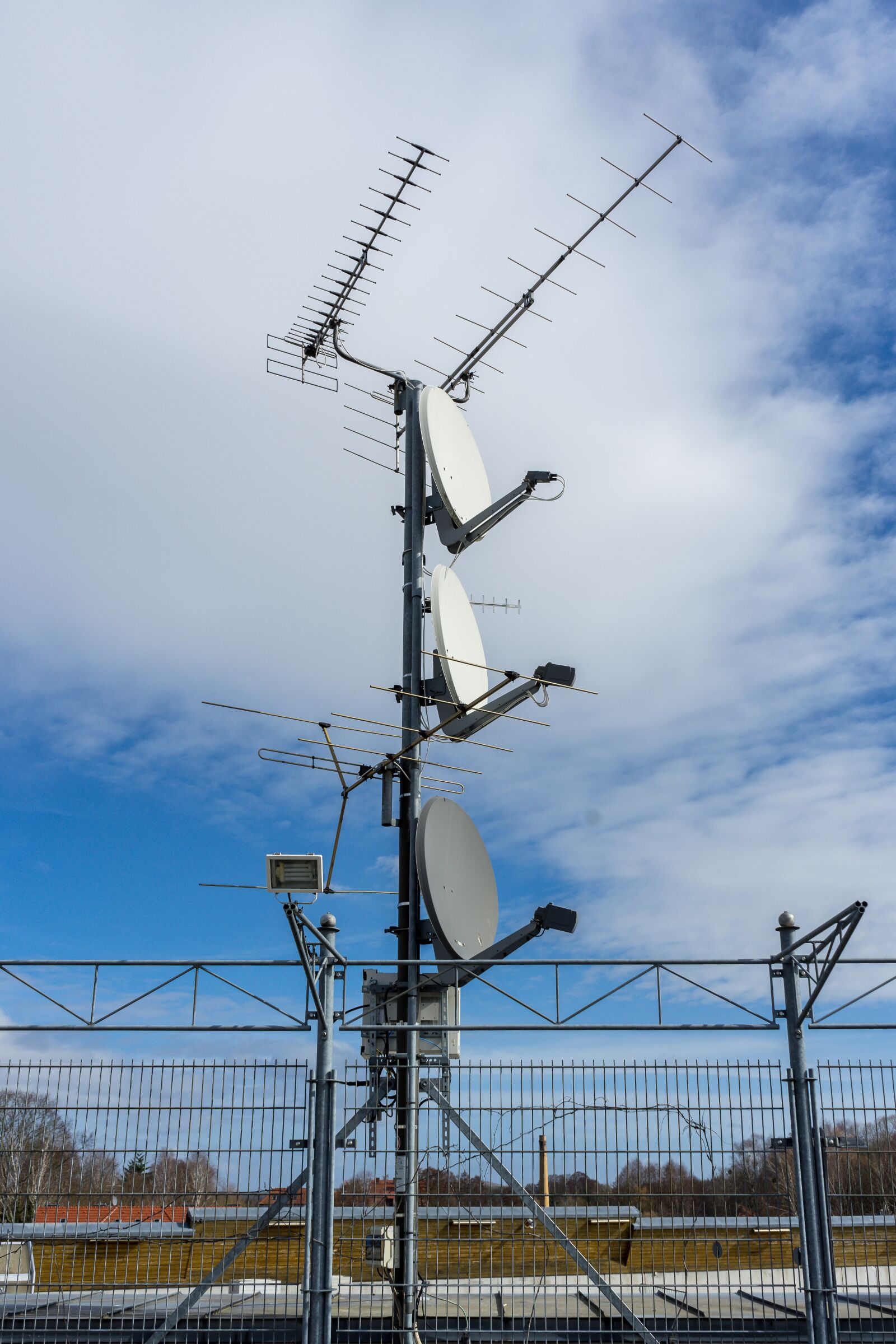 Sony a7 II + Sony FE 28-70mm F3.5-5.6 OSS sample photo. Antenna, satellite, television reception photography