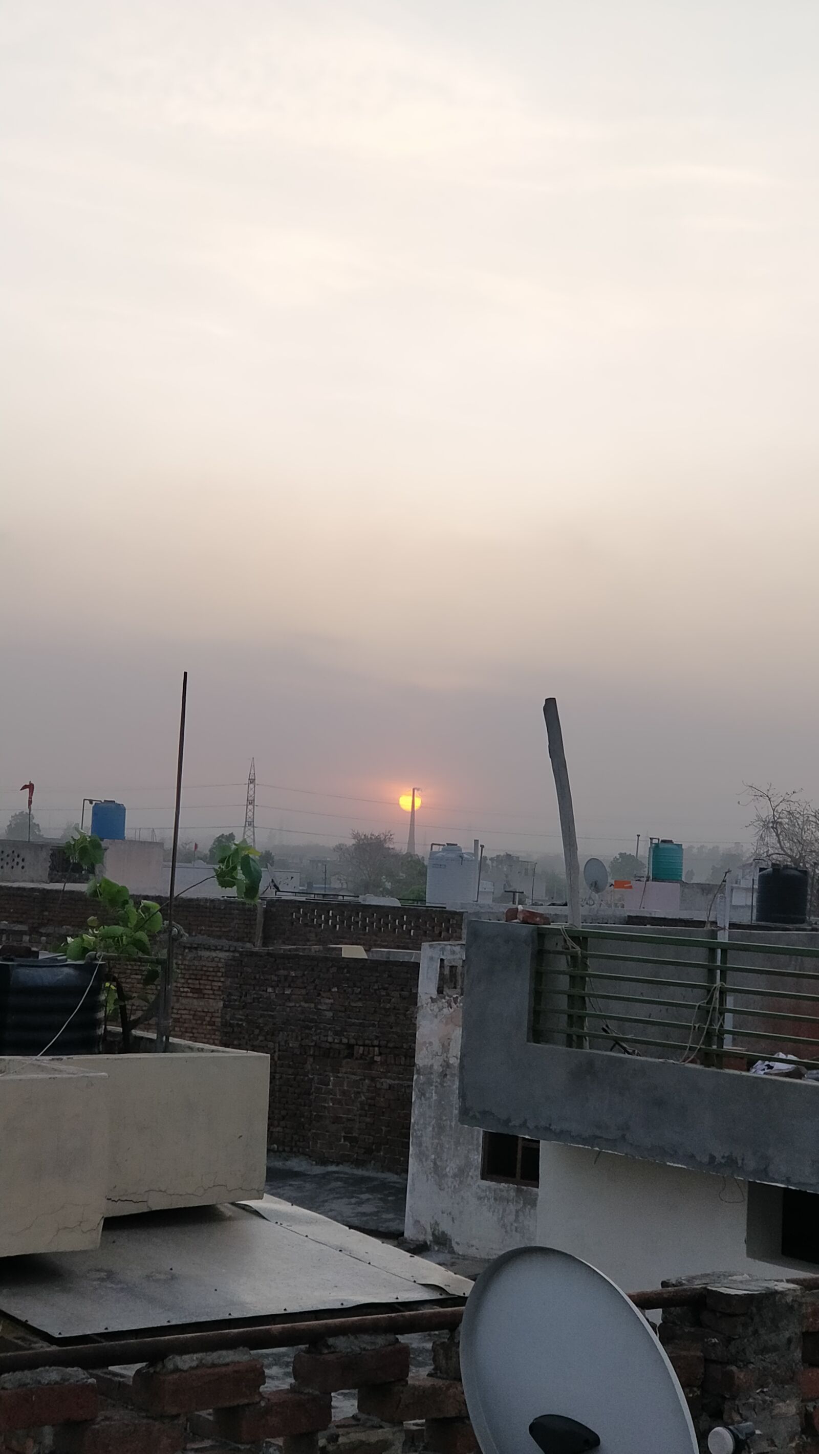 OnePlus 5 sample photo. Sunrise, in, punjab photography