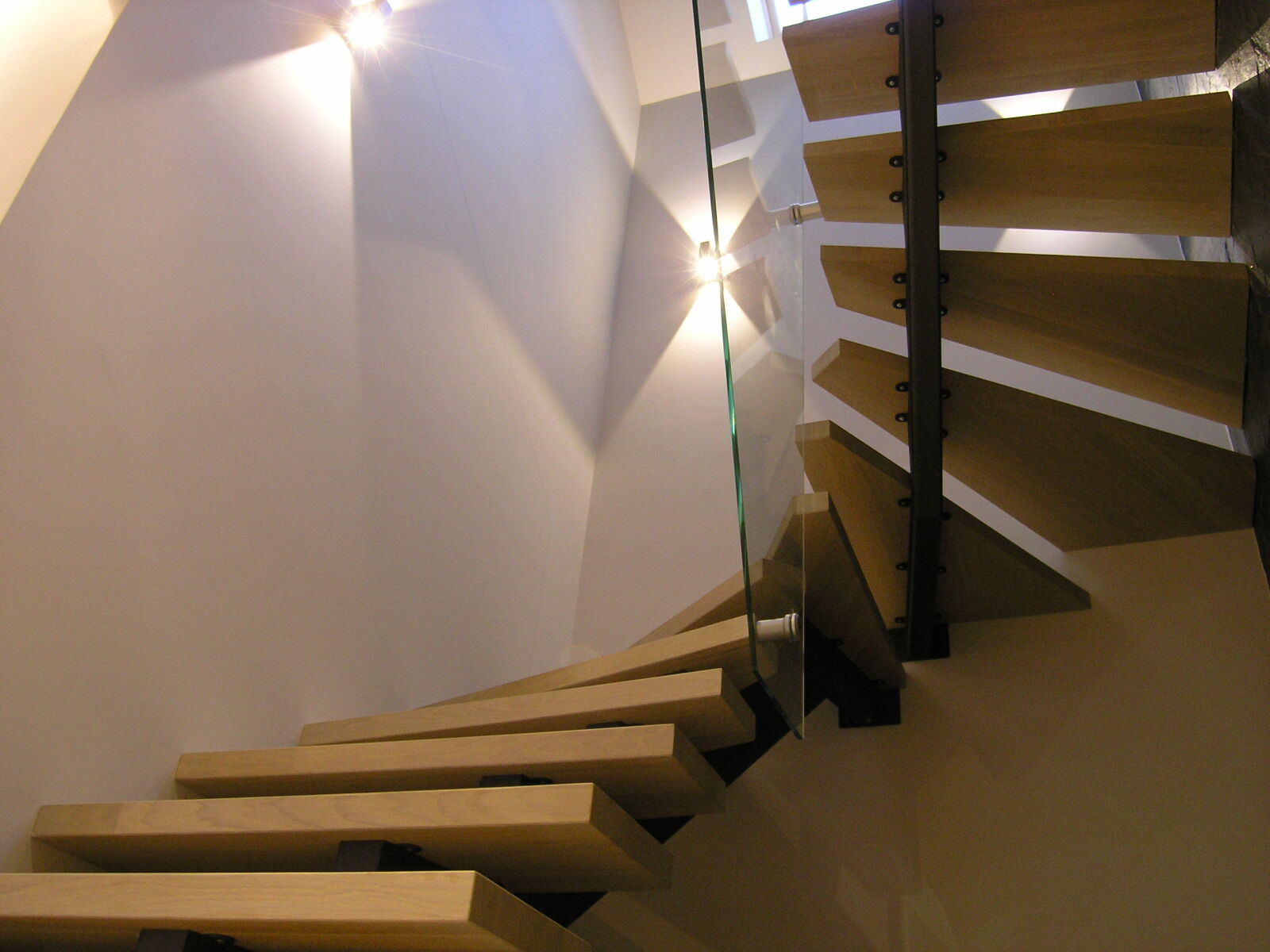 Olympus C5060WZ sample photo. Interior, light, space, stairs photography