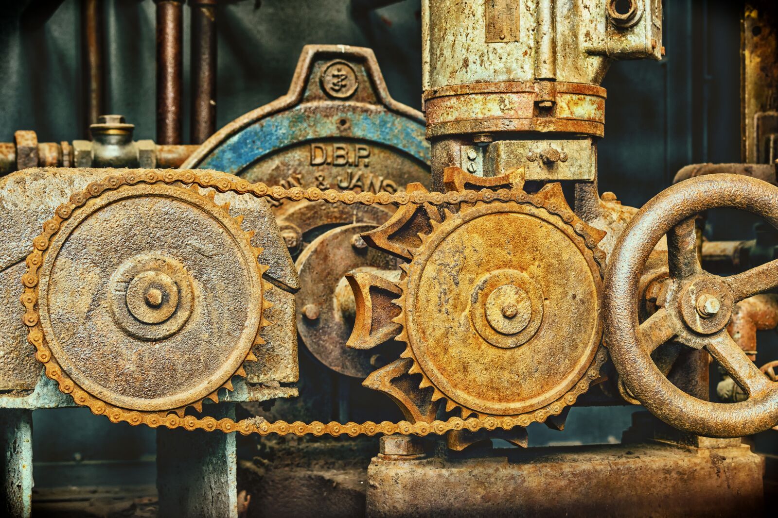 Nikon D3300 sample photo. Chain, mechanics, chain link photography