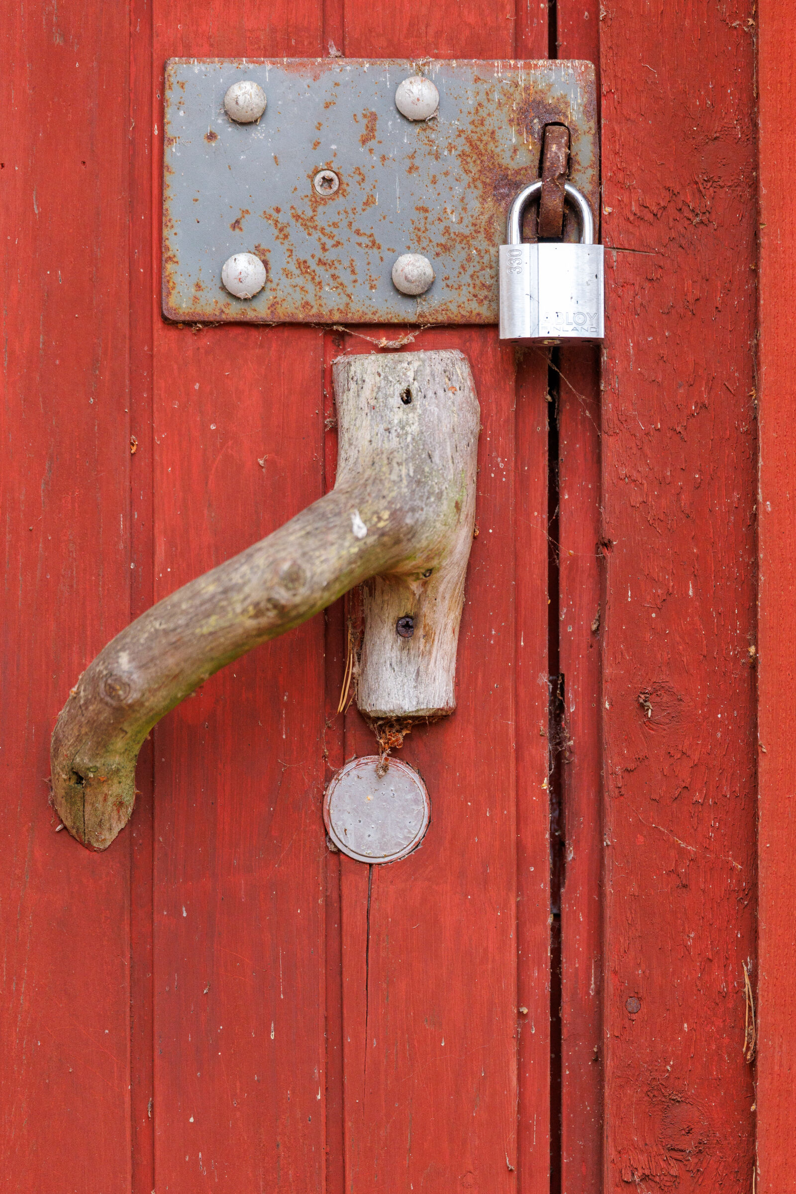 Canon EOS R1 sample photo. Padlock old door photography