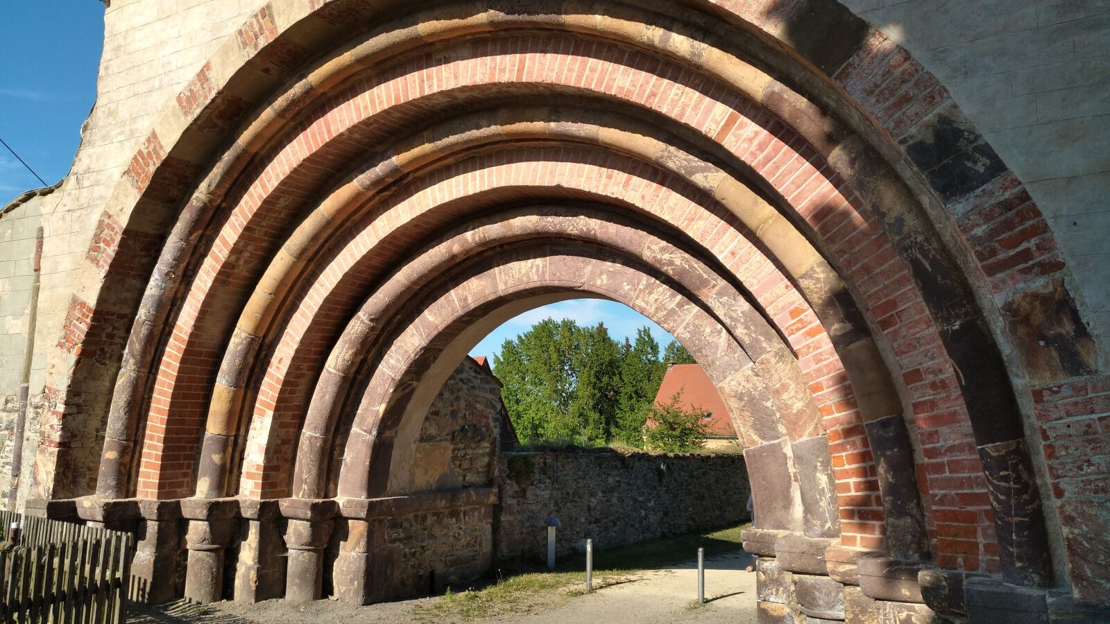 nubia Z11 MINI sample photo. Monastery altzella, nossen, gate photography