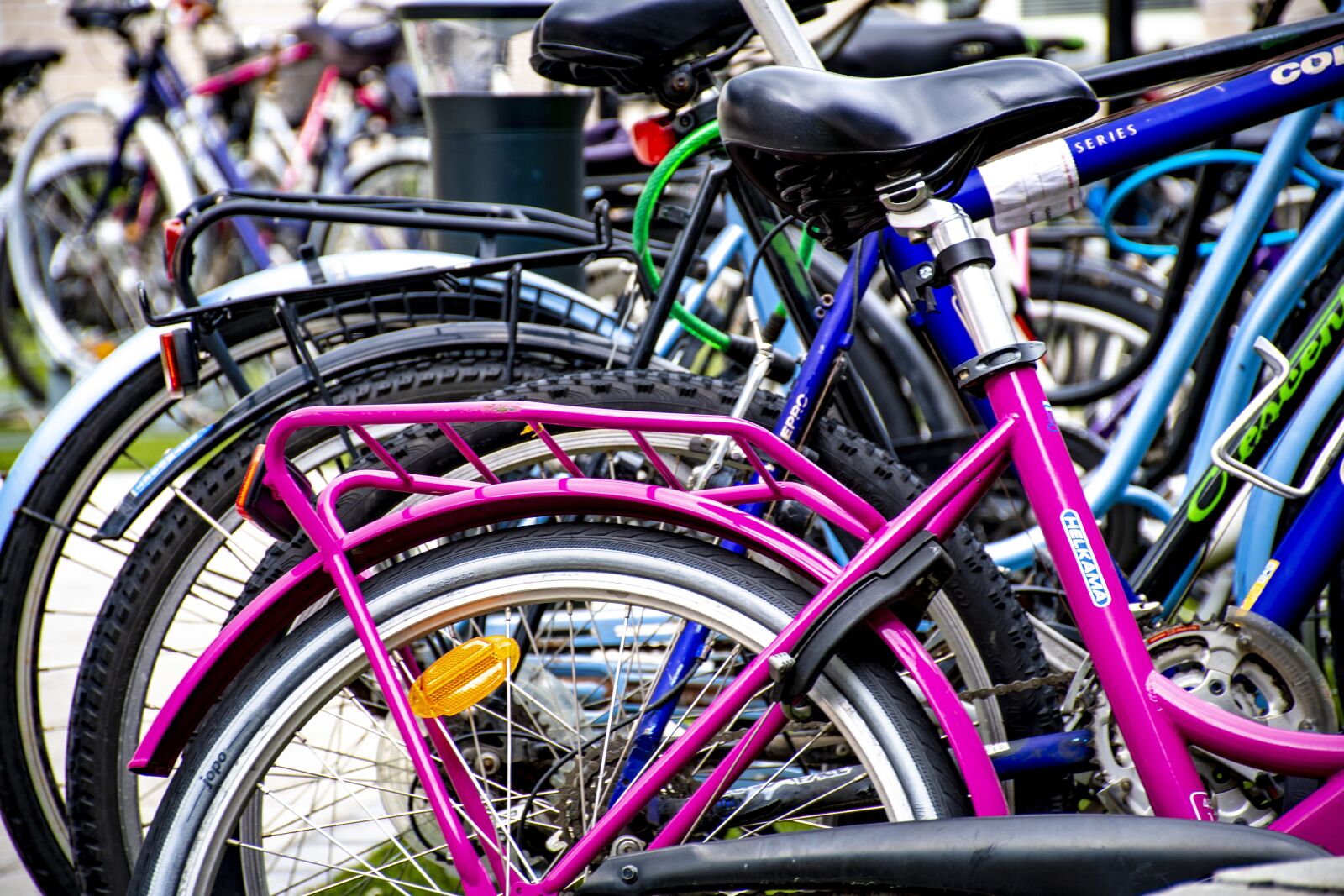 Nikon D7500 sample photo. Bikes, cycle, pink photography