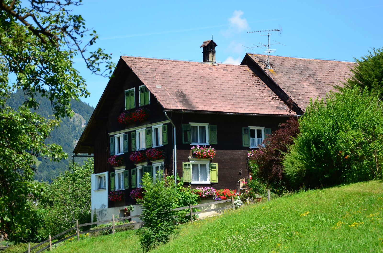 Nikon D5100 sample photo. House, meadow, sky photography