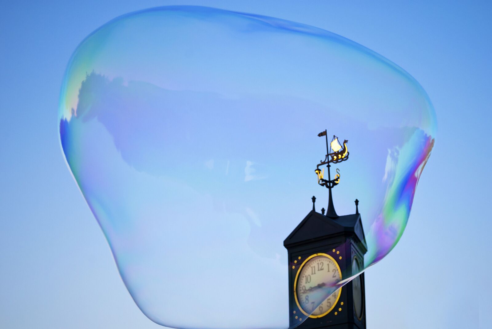 Nikon D60 sample photo. Soap bubble, huge soap photography