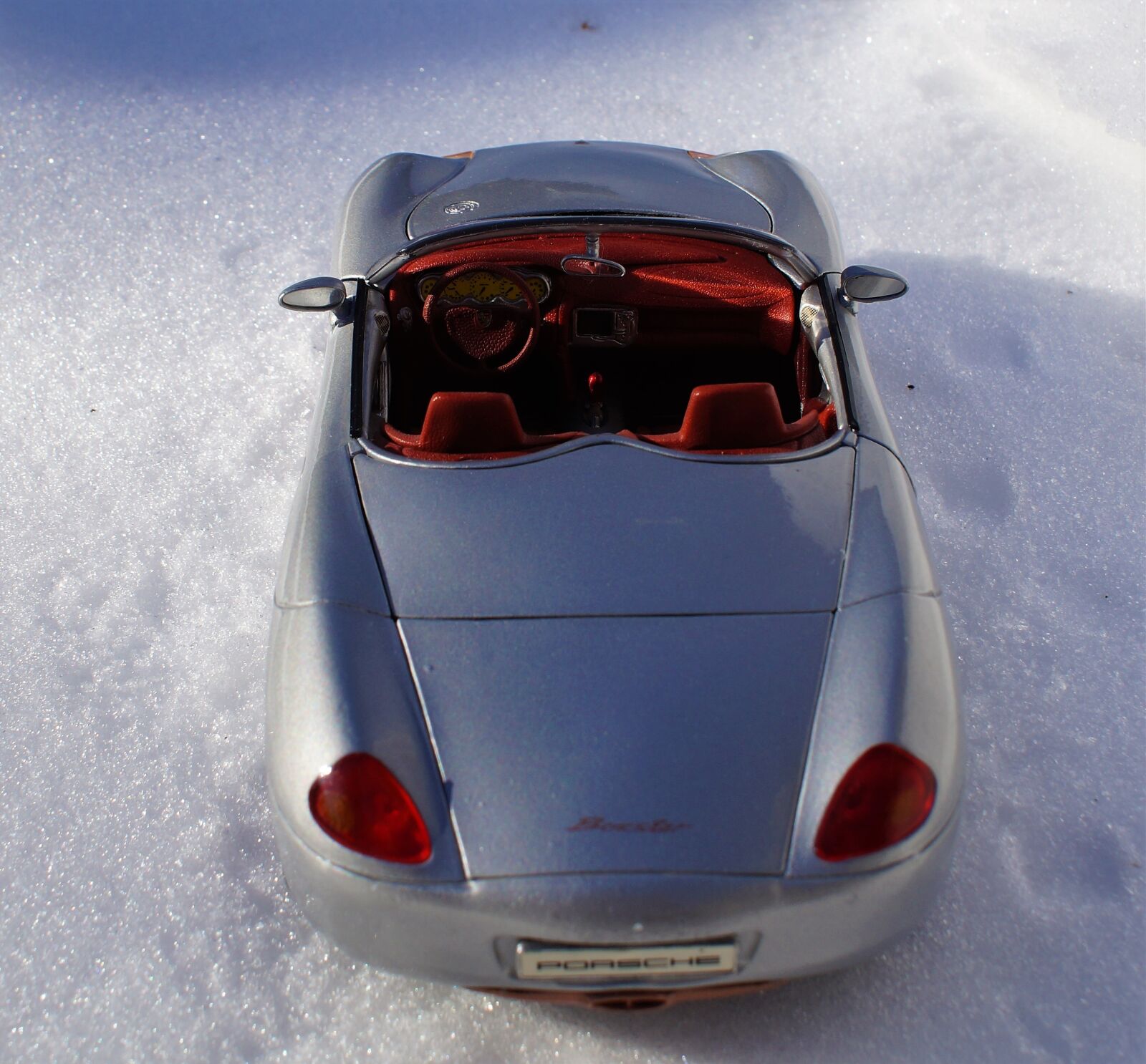 Sony DT 18-70mm F3.5-5.6 sample photo. Model car, porsche, boxster photography