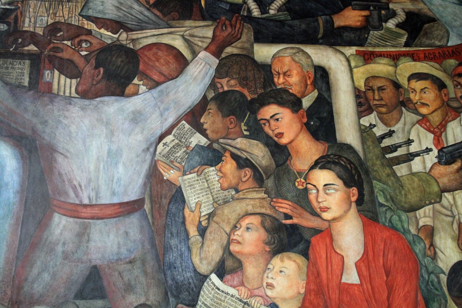 Canon EOS 7D sample photo. Mural, diego, rivera photography