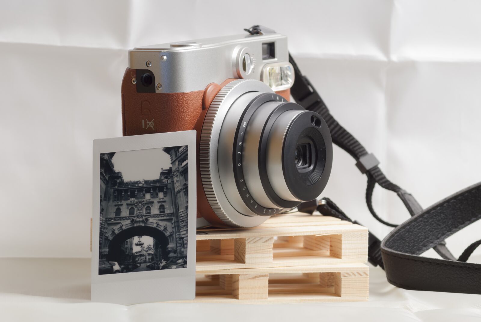 Nikon D80 sample photo. Instax, instax mini 90, polaroid photography