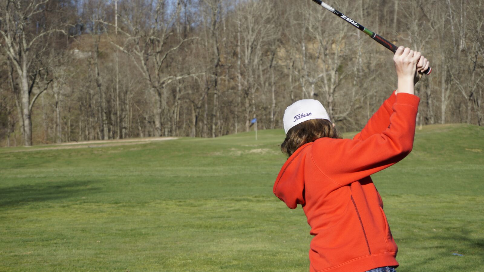 Sony a6000 sample photo. Golf, winter, golf course photography