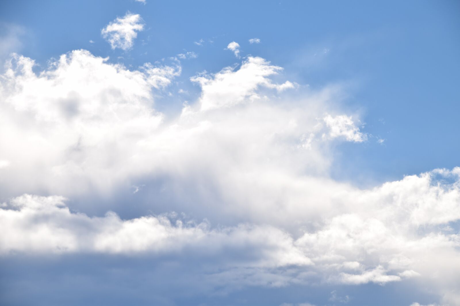 Nikon D5300 sample photo. Blue sky, white clouds photography