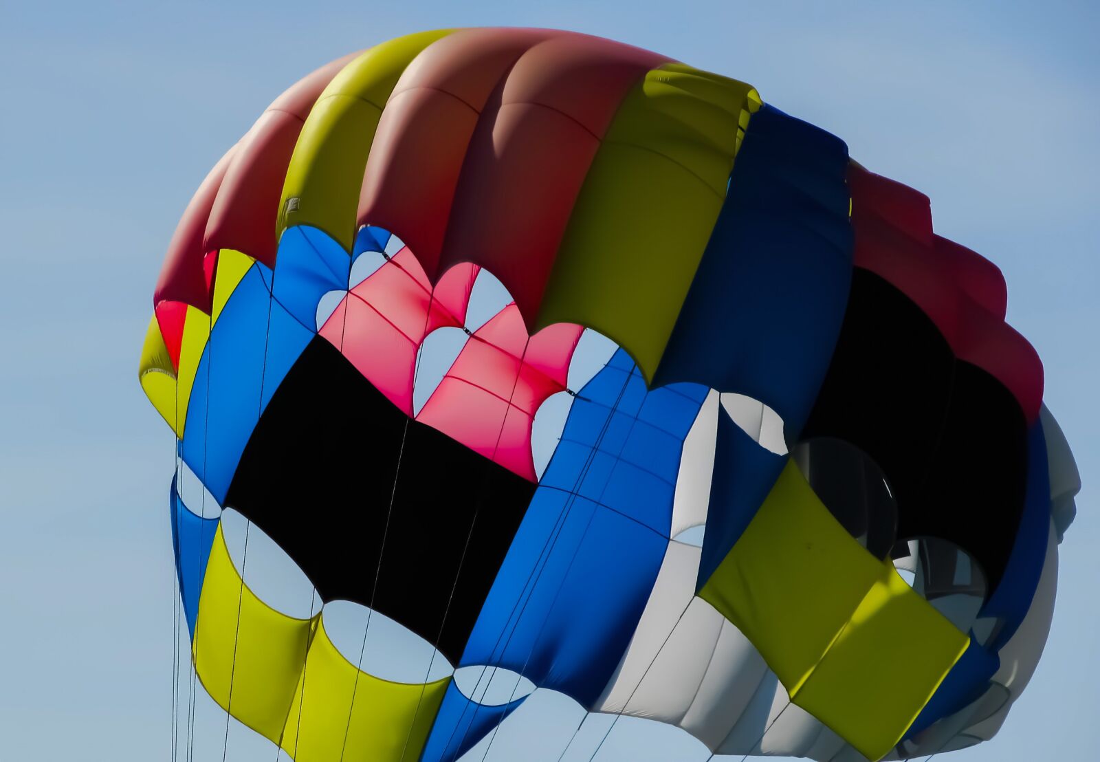 Canon PowerShot SX400 IS sample photo. Parachute, paragliding, balloon photography