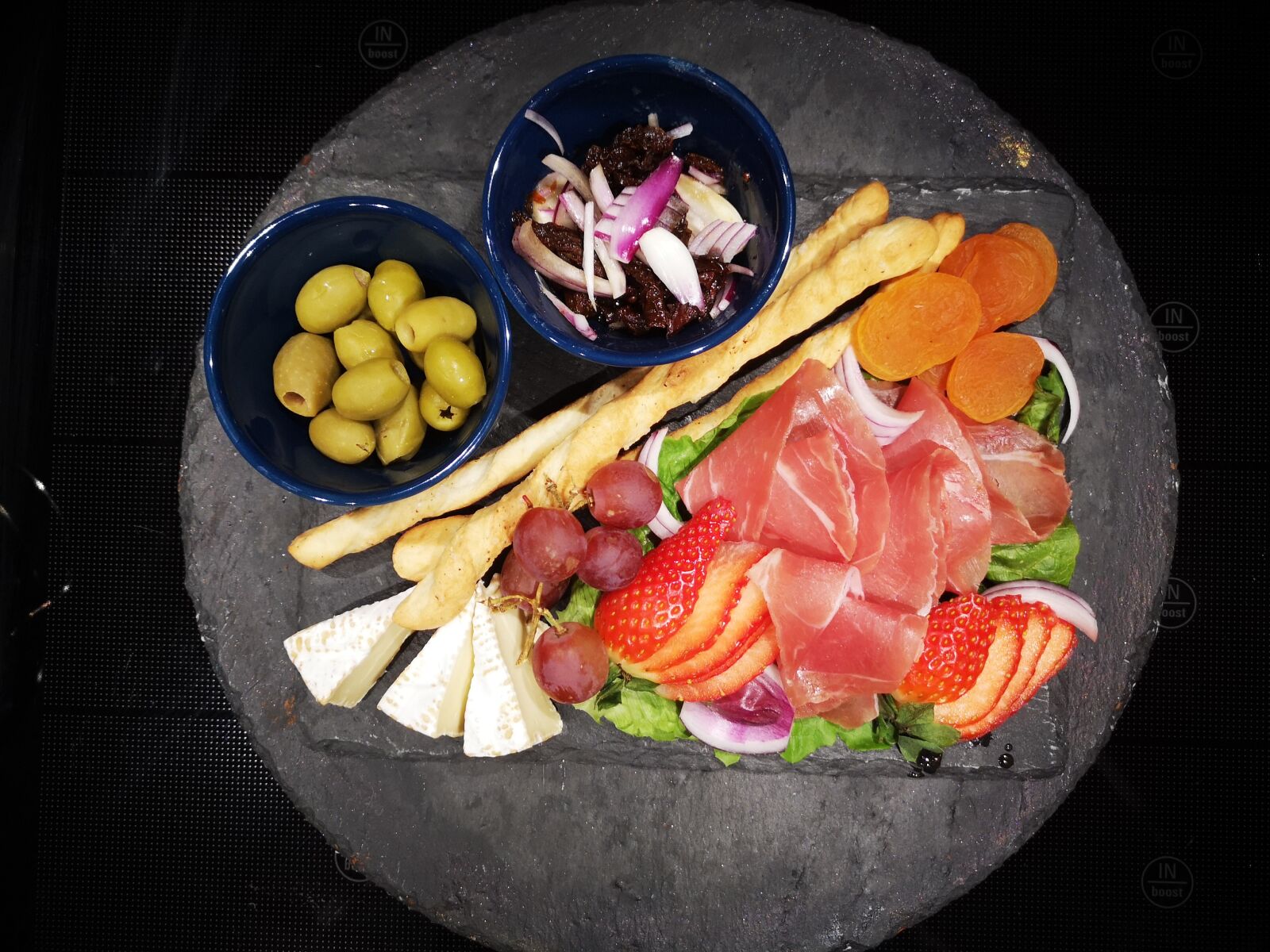 HUAWEI CLT-L29 sample photo. Tapas, food, oliven photography