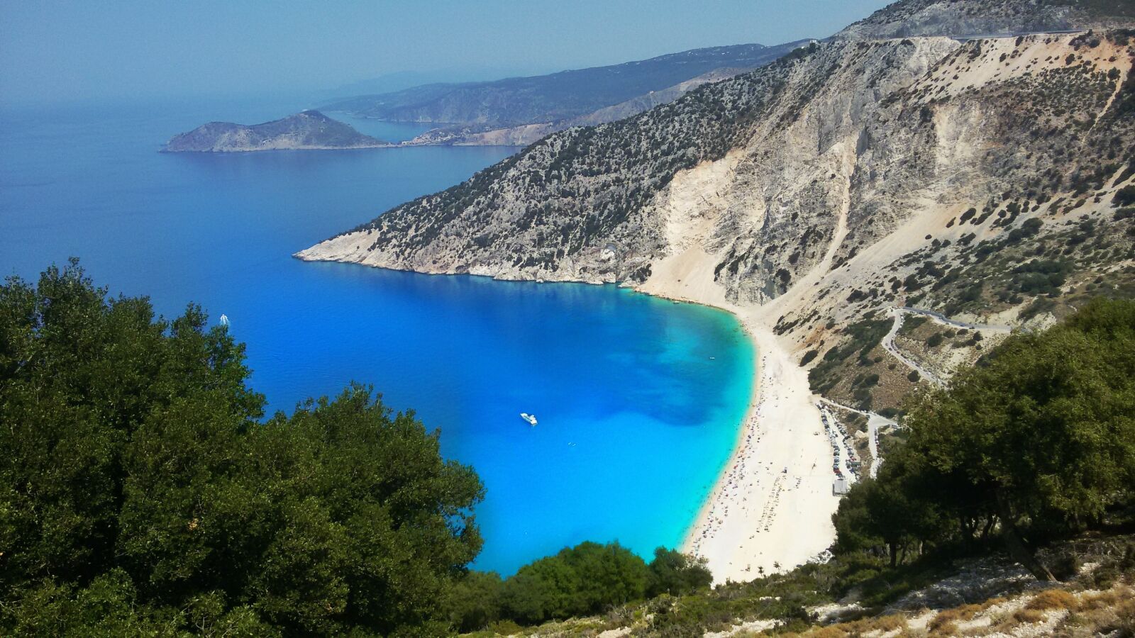 Samsung Galaxy S3 Neo sample photo. Landscape, blue, sea photography
