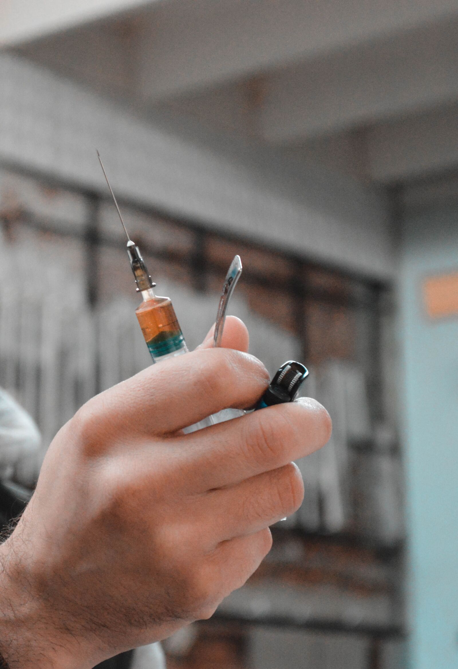 Nikon D3200 sample photo. Addiction, syringe, drugs photography