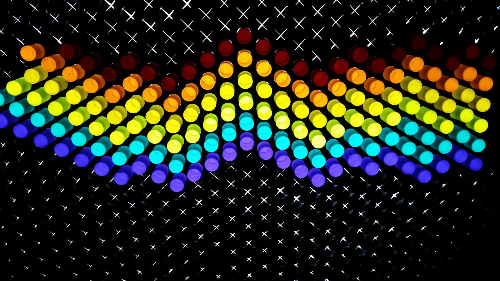 Samsung Galaxy S5 sample photo. Rainbow, wave, lights photography