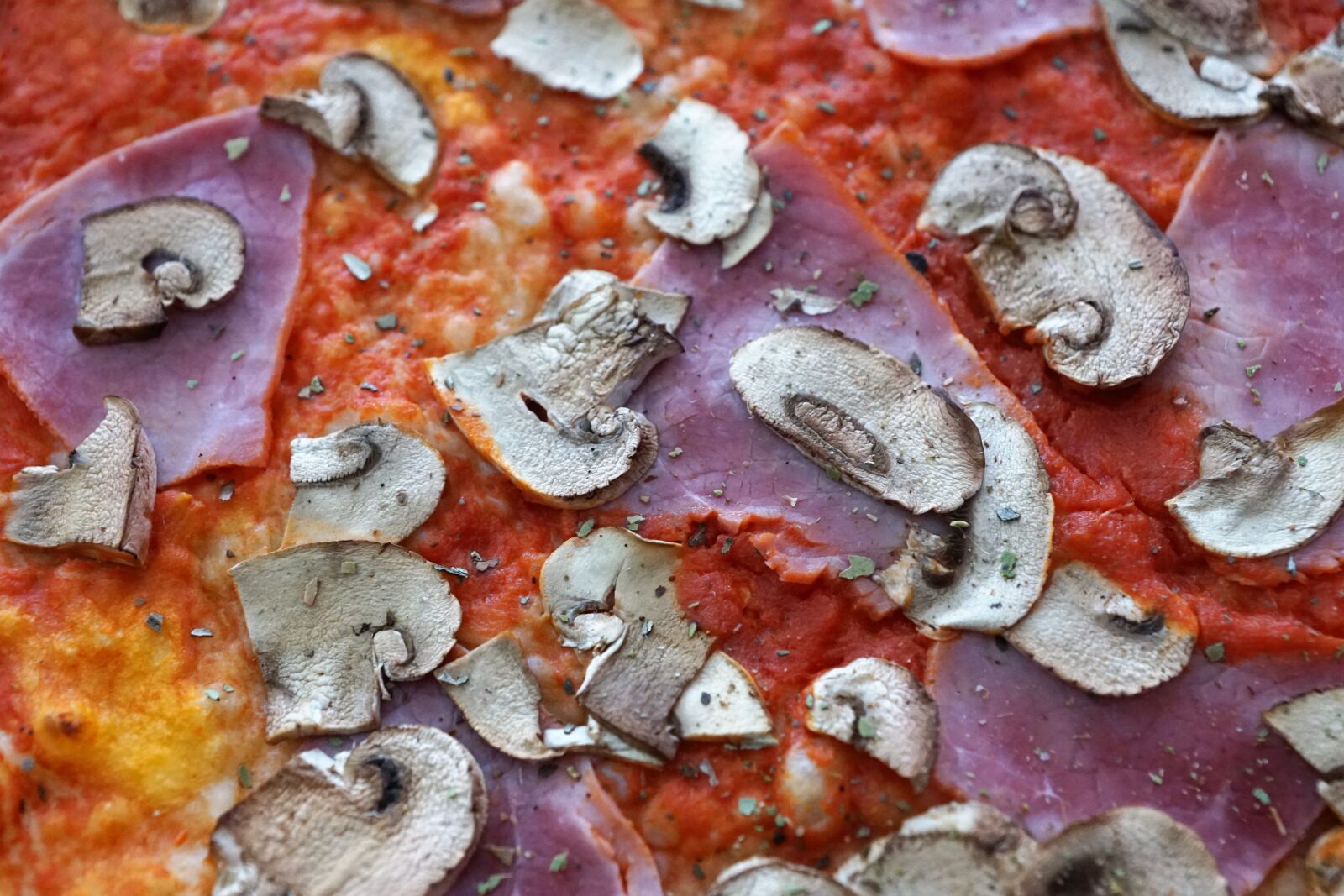 Sony ILCA-77M2 + Sony DT 16-50mm F2.8 SSM sample photo. Pizza, eat, mushrooms photography