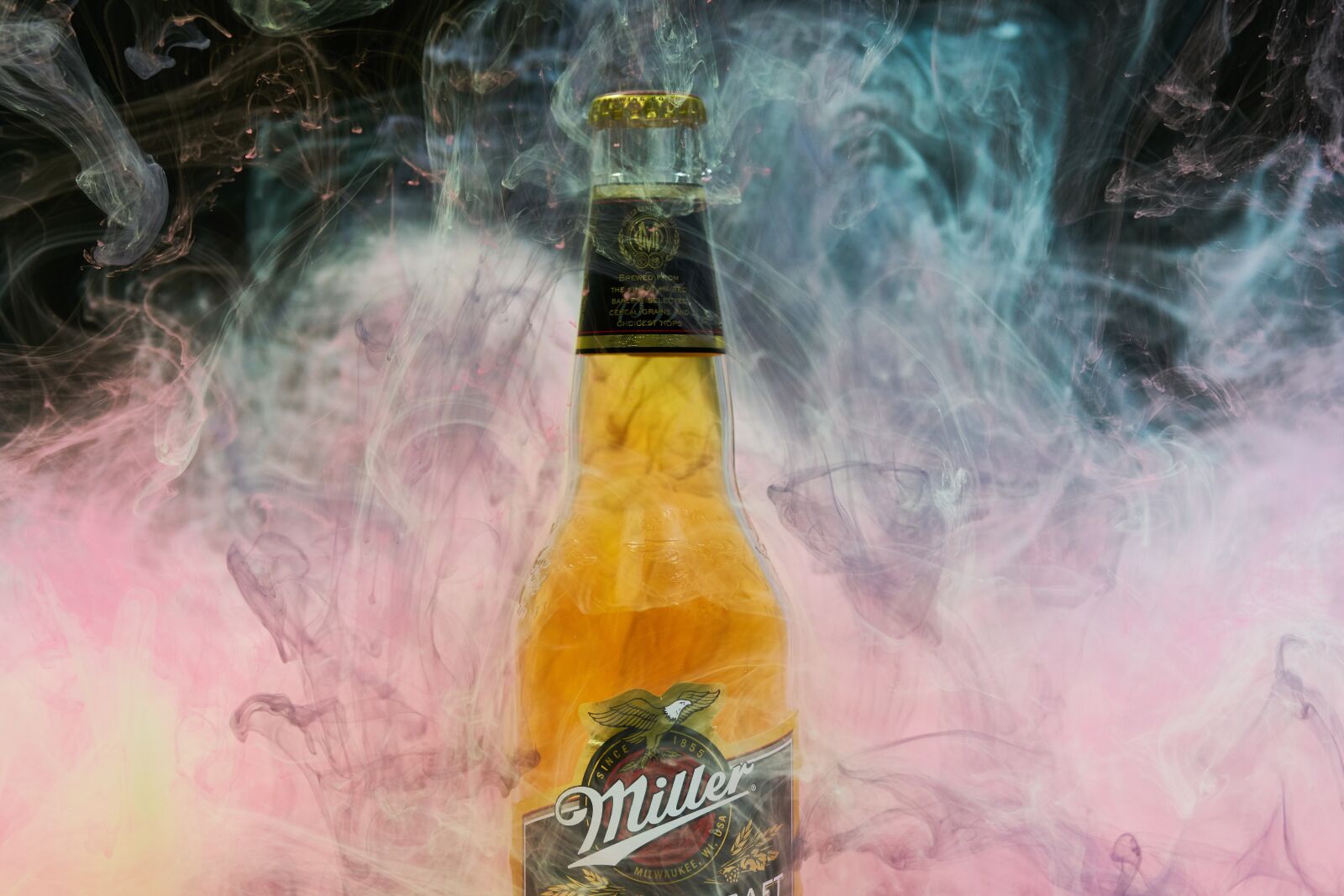 Sigma 85mm F1.4 DG HSM Art sample photo. Beer, miller, smoke photography