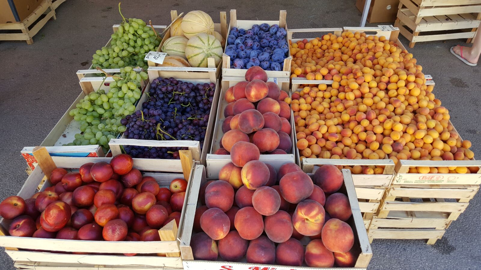 Samsung GALAXY S6 edge sample photo. Market, fruit, fresh photography