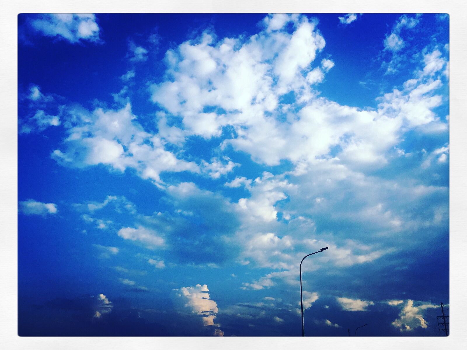 Apple iPhone 6 sample photo. Sky, clouds, peace photography