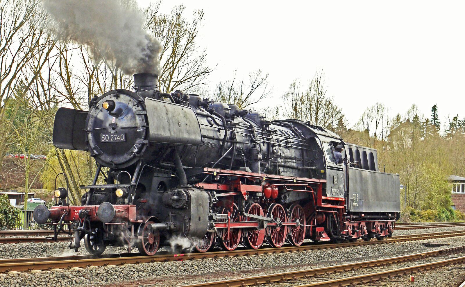 Panasonic Lumix DMC-G1 sample photo. Steam locomotive, series 50, db-outfit photography