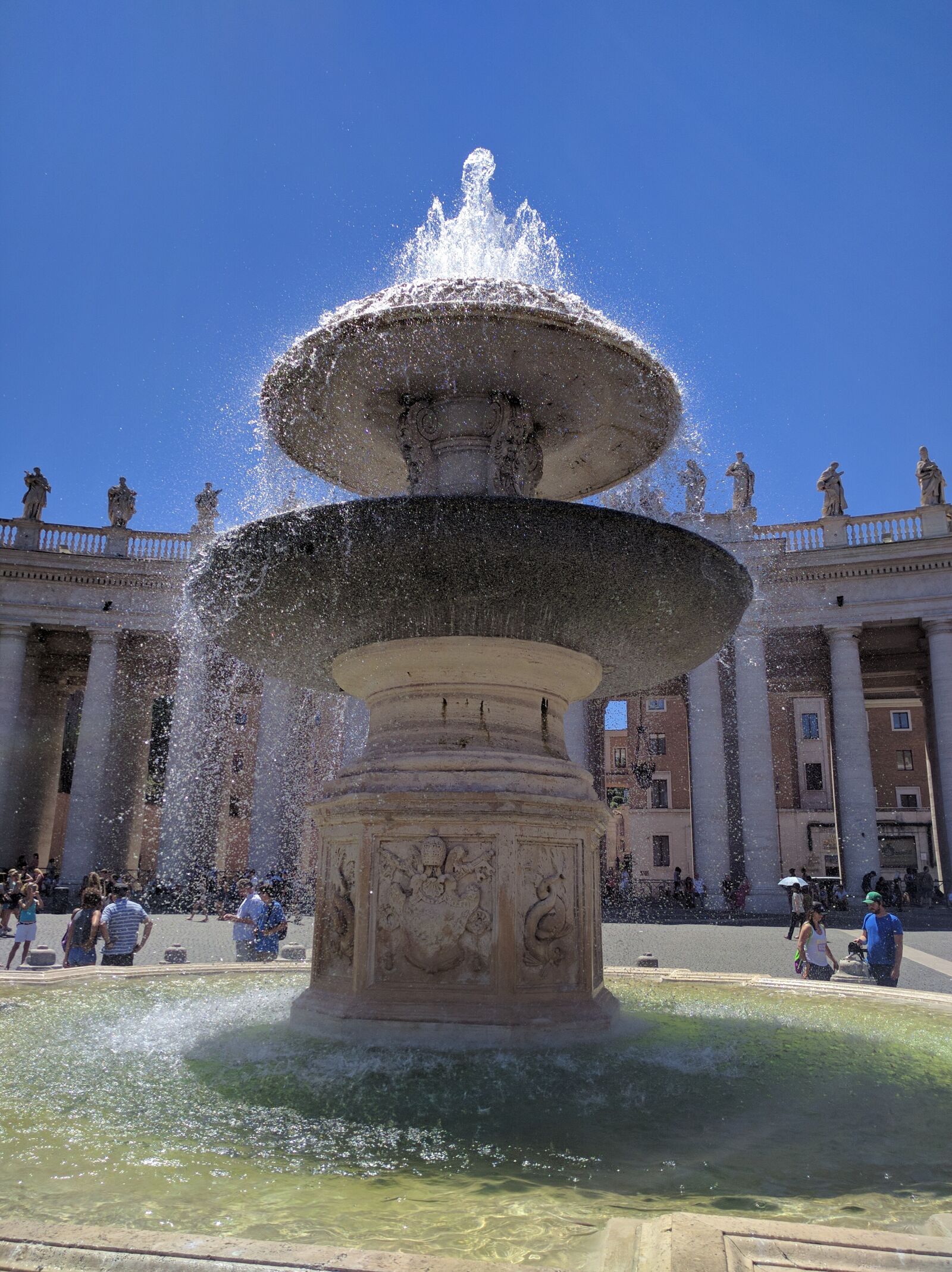 Google Nexus 6P sample photo. Fountain, rome, vatican photography
