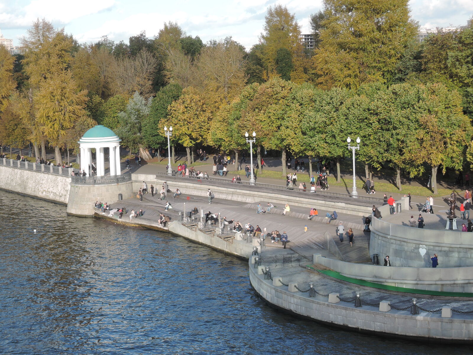 Nikon Coolpix P330 sample photo. Moscow, moscow, river, park photography