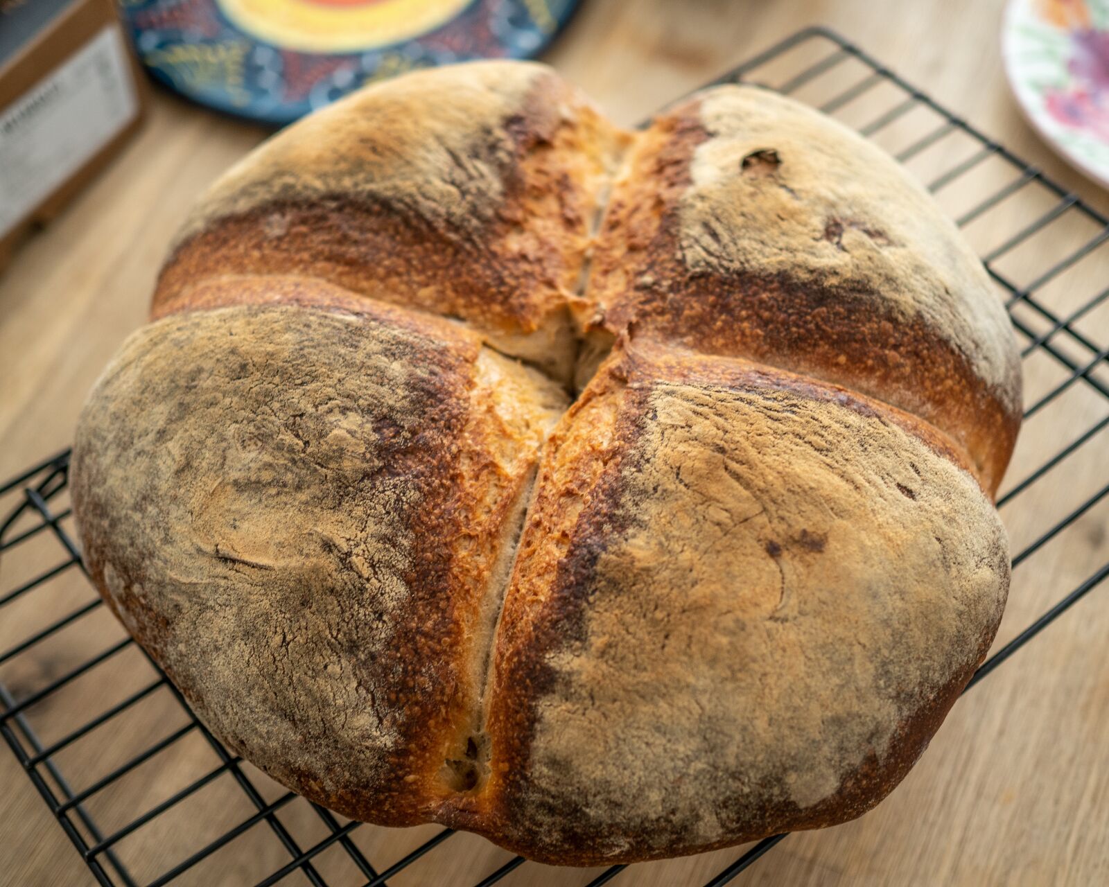 Olympus PEN-F sample photo. Bread, sourdough bread, homemade photography