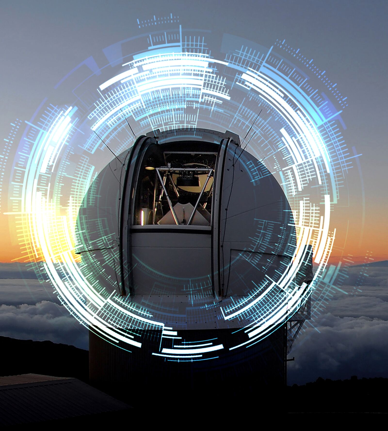 Nikon D200 sample photo. Sunset, observatory, science photography