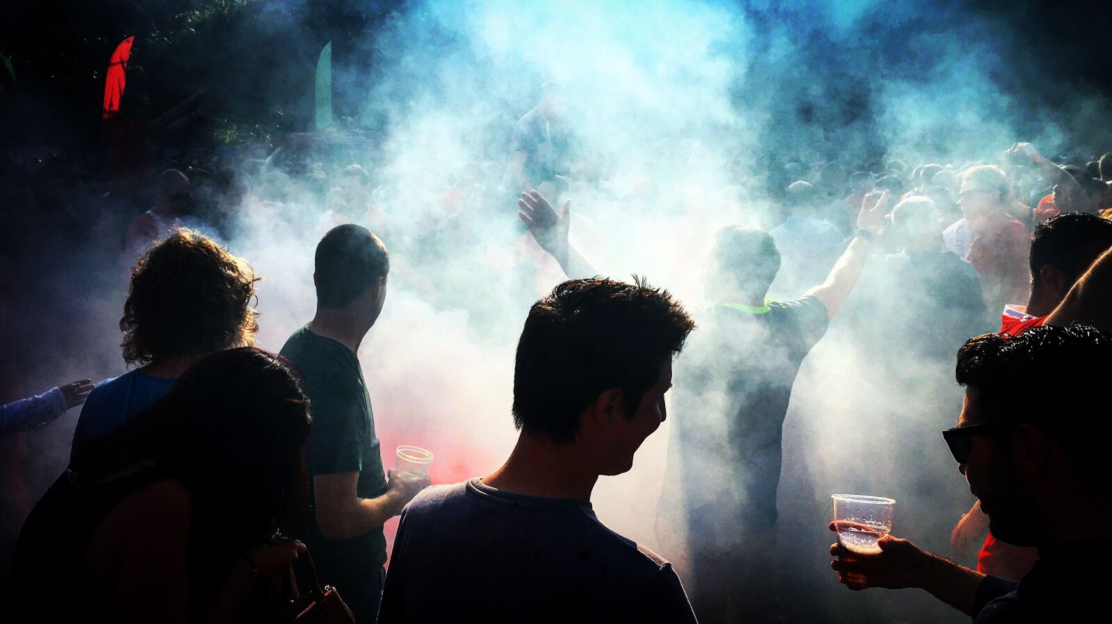 Apple iPhone 6s sample photo. Flare, smoke, gas photography