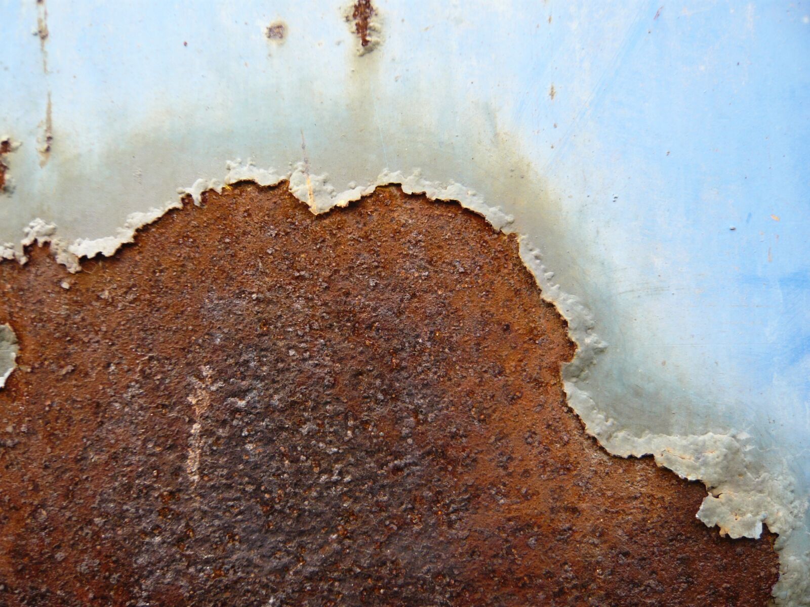 Panasonic DMC-FX33 sample photo. Rust, color, background photography