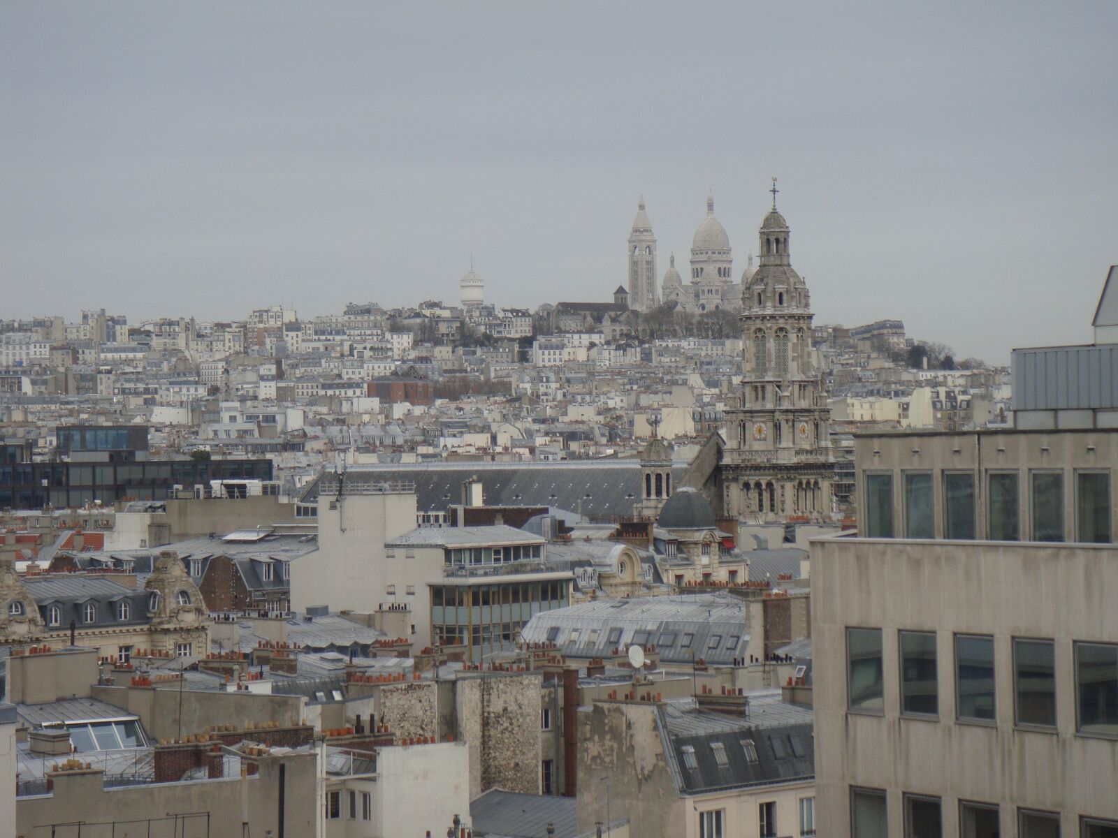 Sony DSC-T77 sample photo. Paris, cityscape, sacre coeur photography