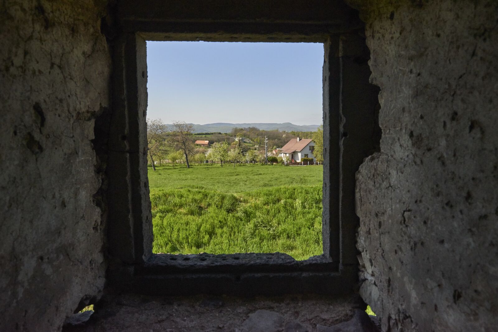Nikon D800 sample photo. Window, view, new world photography