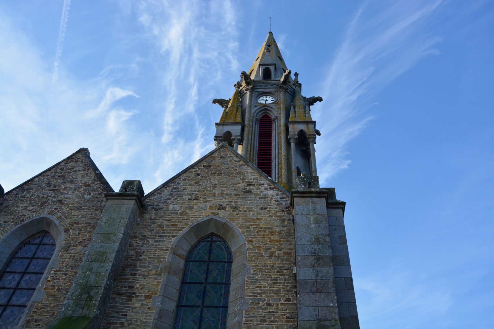Nikon D5200 sample photo. Bell tower, church meillac photography