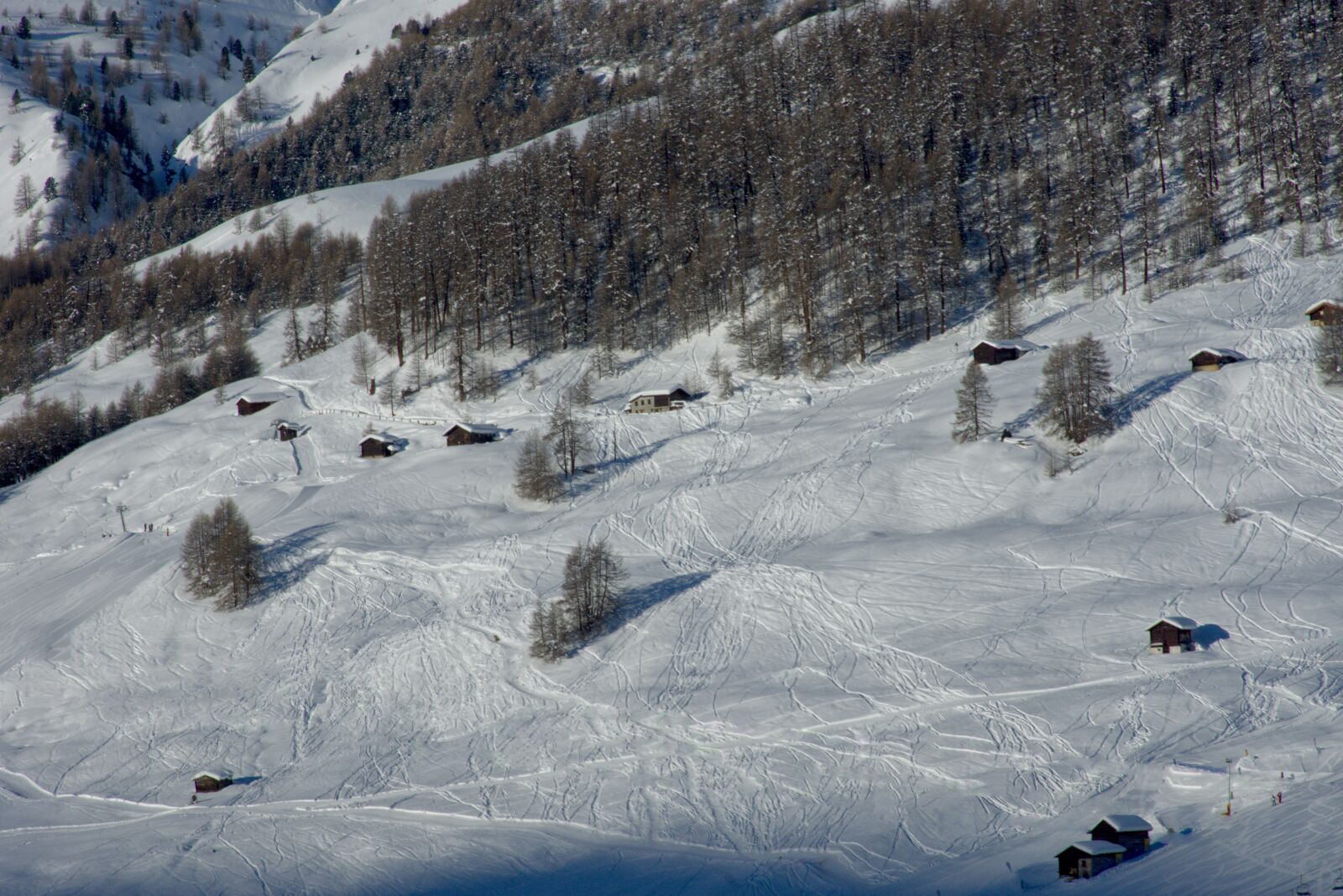 Nikon D7200 sample photo. Snow, mountain, livigno photography