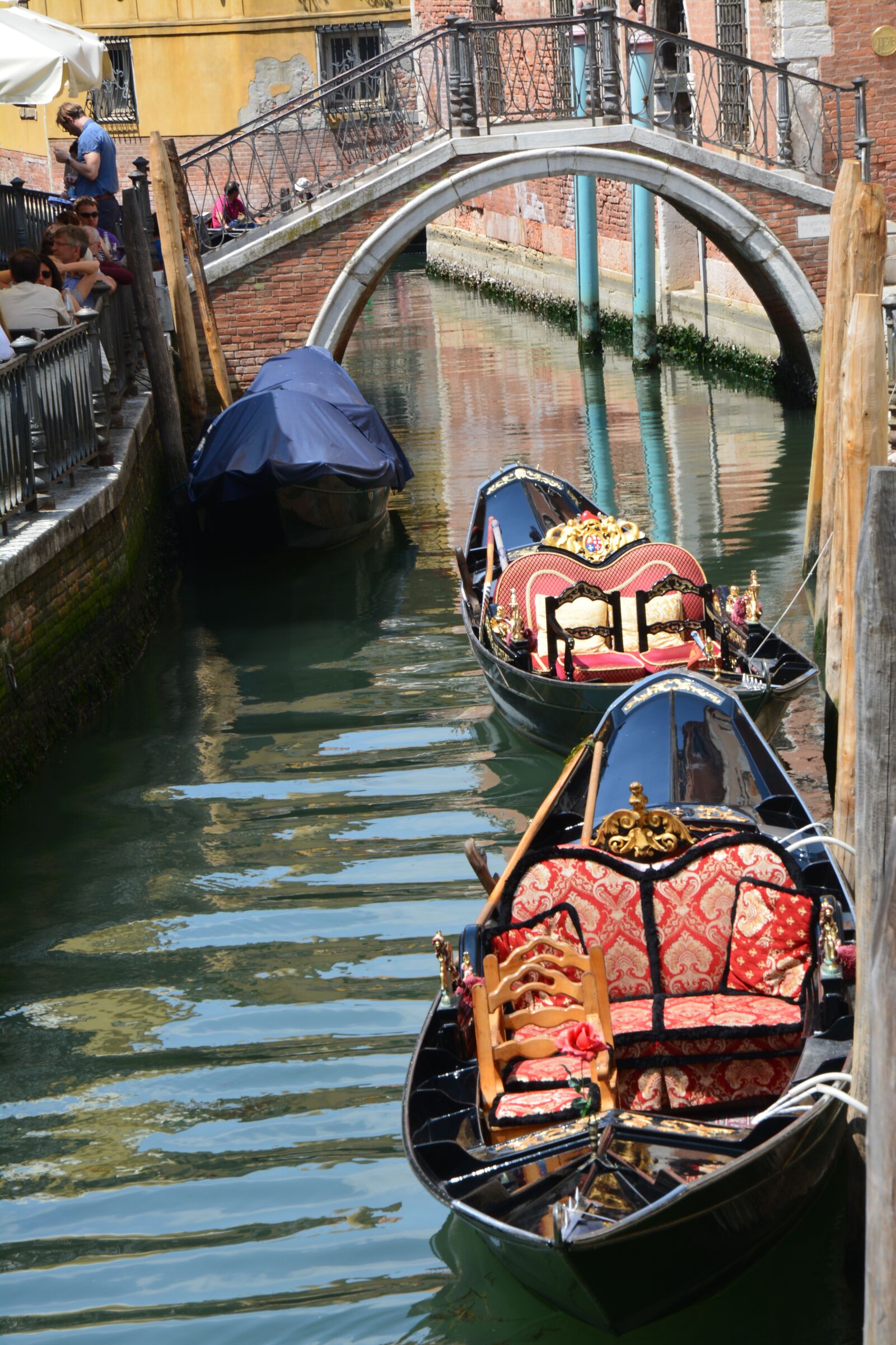 Nikon D5200 sample photo. Venice, boats, water photography