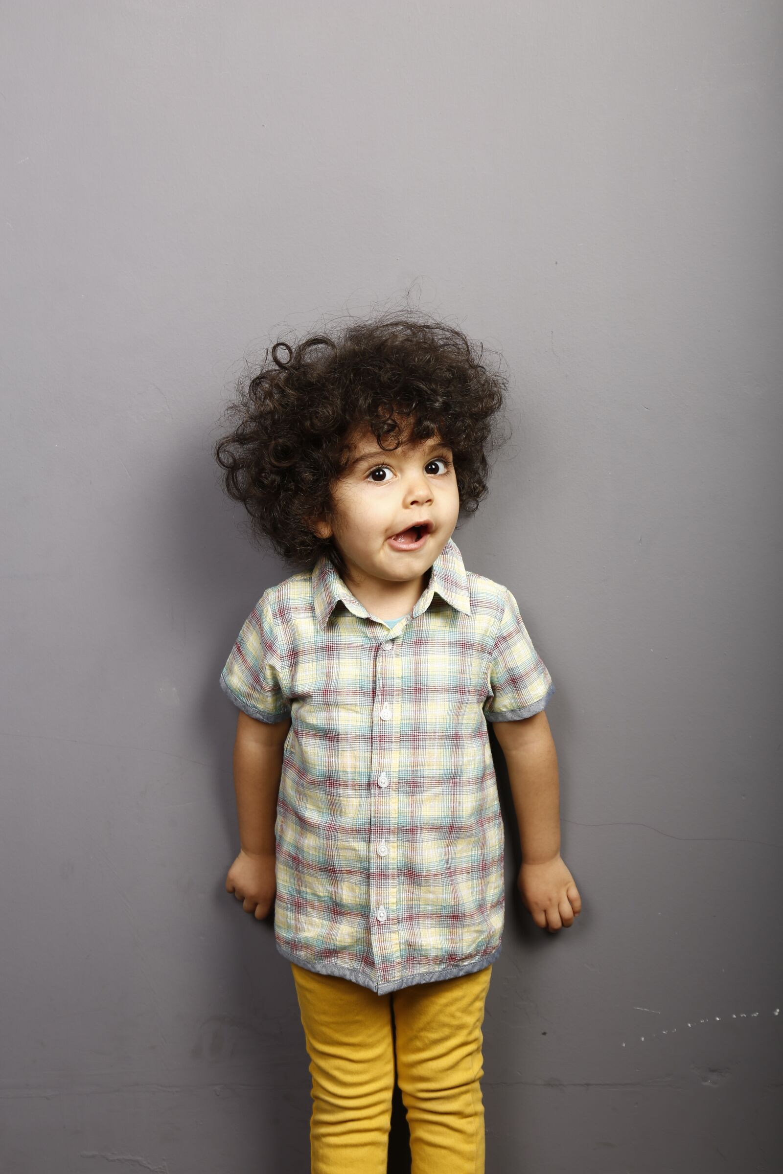 Canon EF 24-105mm F4L IS USM sample photo. Child, curly hair, hair photography