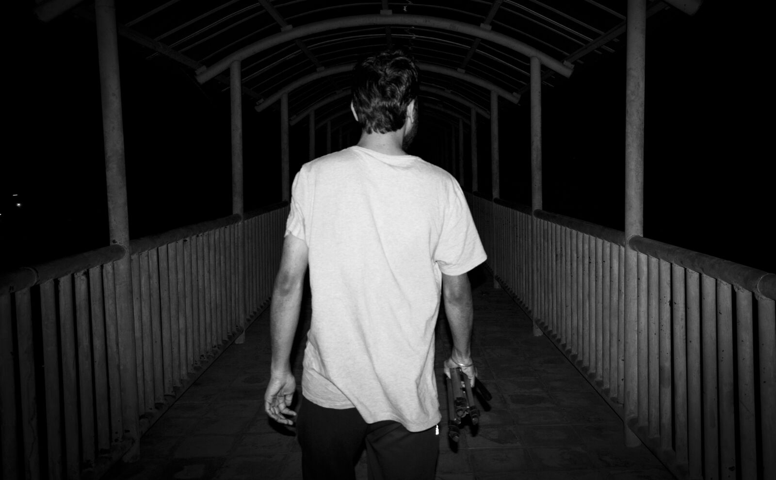 Nikon D3300 sample photo. Man, night, scene photography