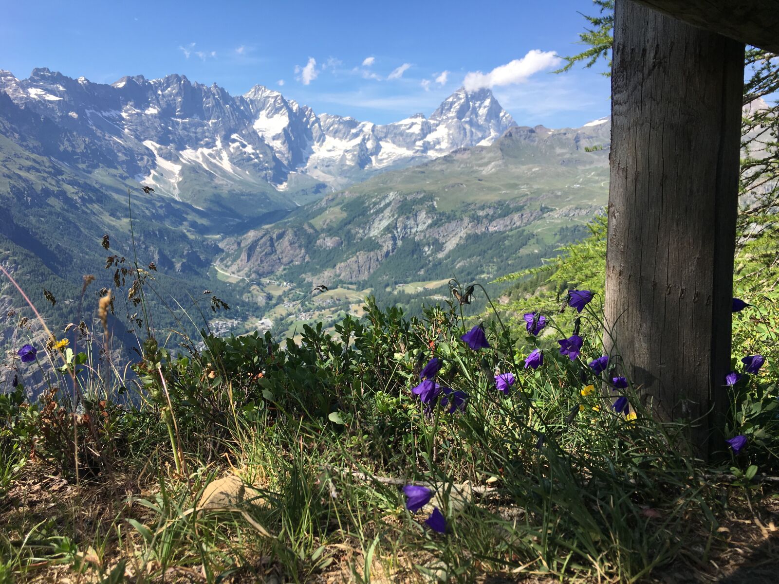 Apple iPhone 6s sample photo. Alps, directions, mountain photography