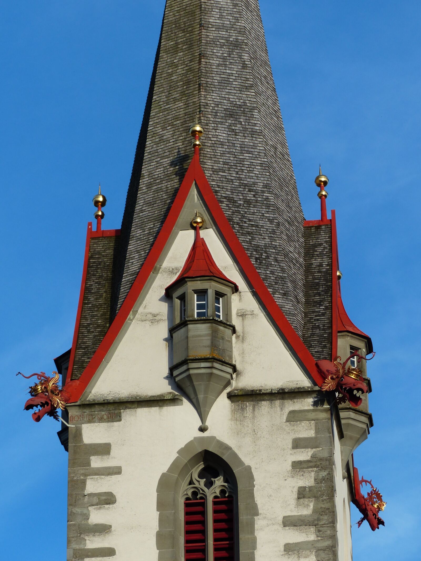 Panasonic Lumix DMC-FZ200 sample photo. Church, steeple, stone most photography