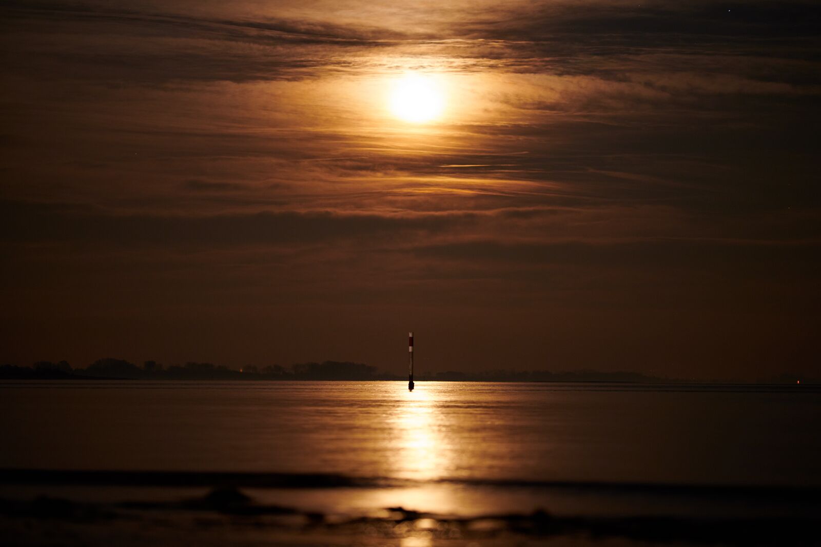 Nikon D850 sample photo. Luna, clouds, palo photography