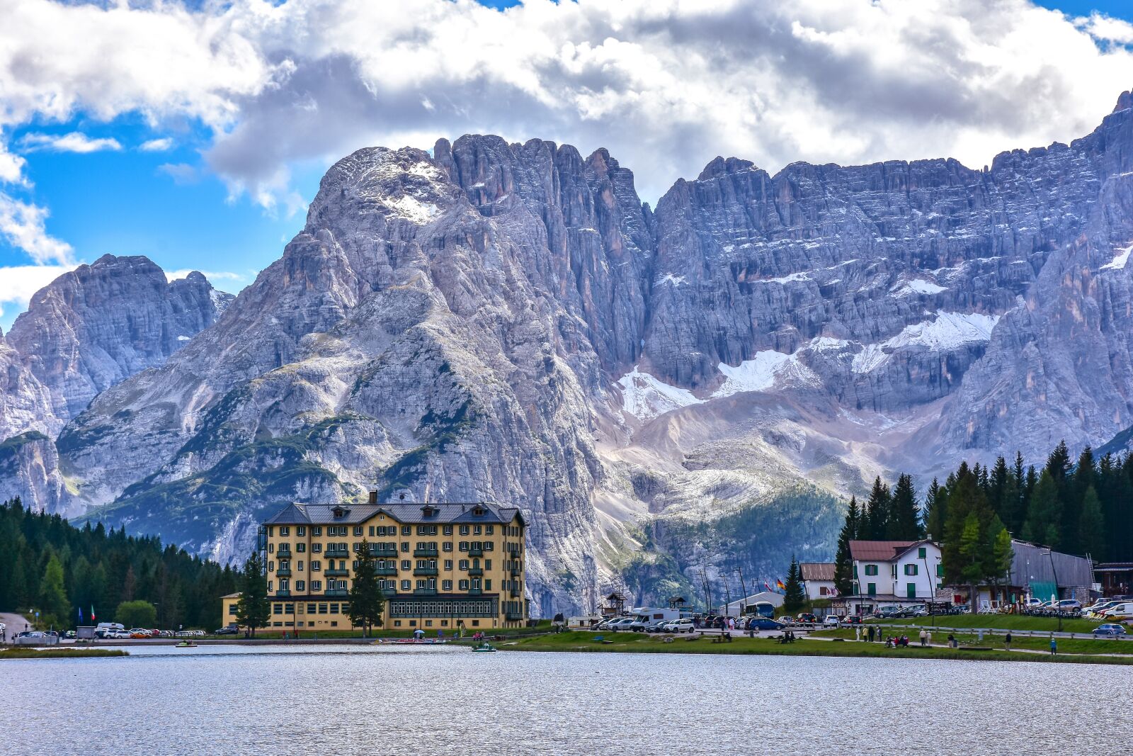 Nikon D7200 sample photo. Mountain, snow, lake photography