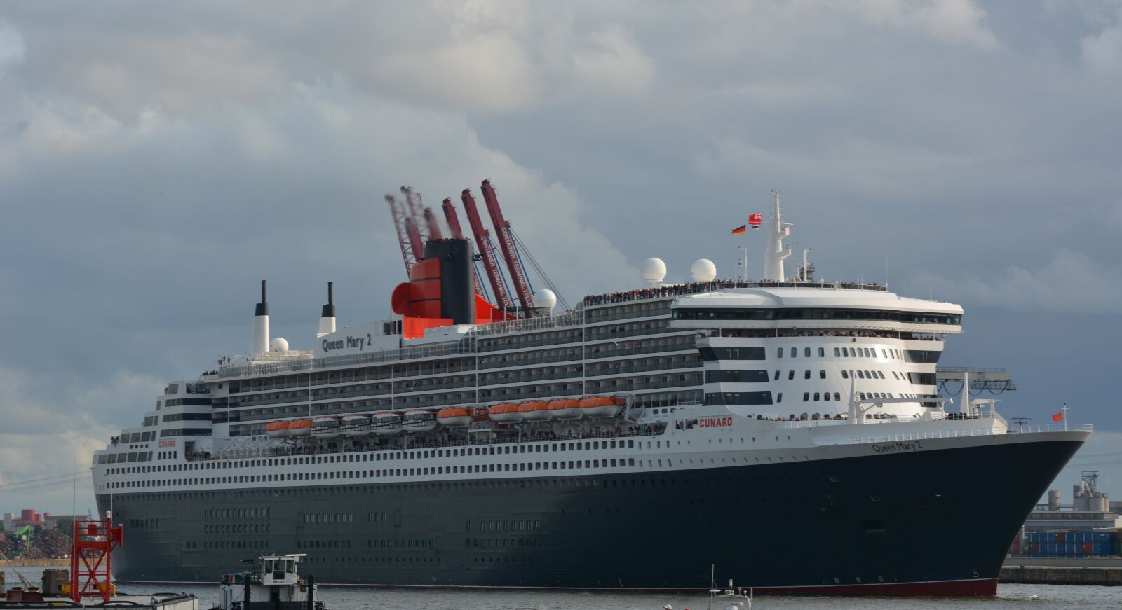 Nikon D7100 sample photo. Transport, ship, queen mary 2 photography