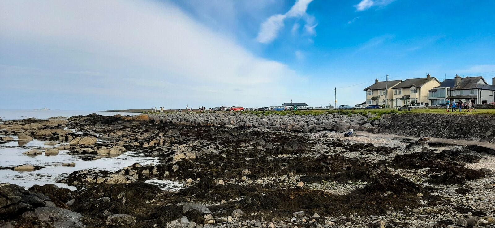 Samsung Galaxy A50 sample photo. Panorama, sea, ireland photography