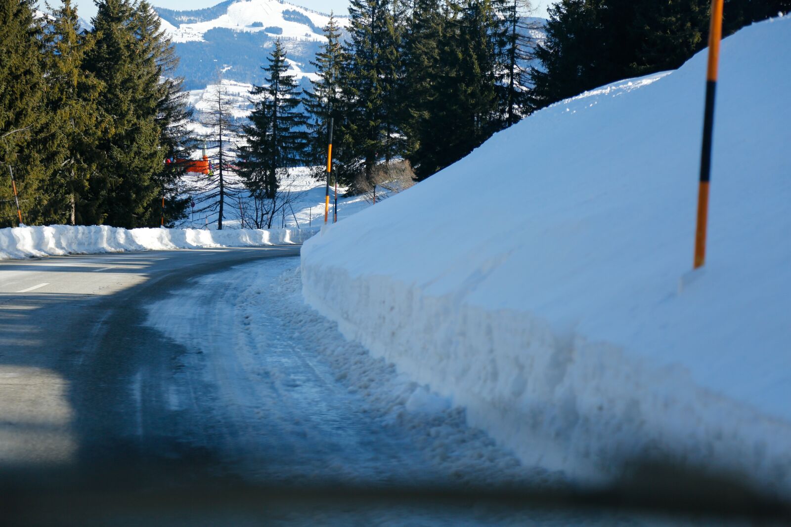 Canon EF 24-105mm F4L IS USM sample photo. Mountains, winter, snow photography